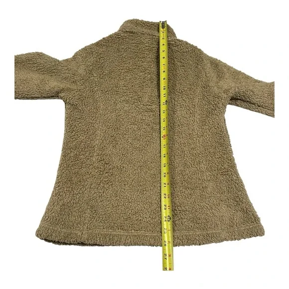 Patagonia Los Gatos Fleece Pullover Women's Small Brown‎ 1/4 Zip Soft Jacket - Picture 9 of 12
